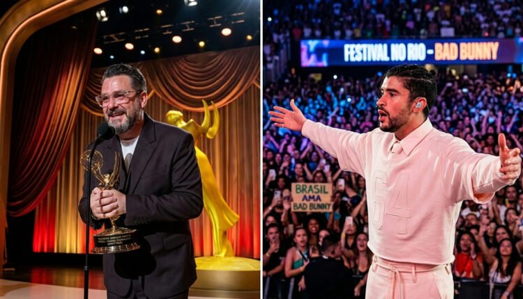 Emmy 2026: Miguel Gandelman, brasileiro, vence por direção musical de Bad Bunny