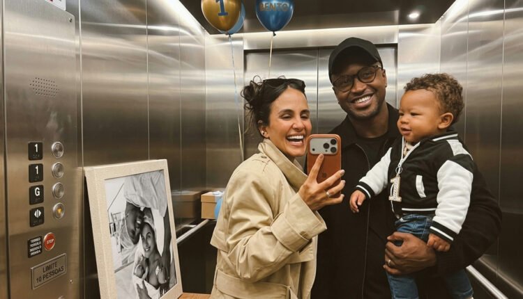 Emoção e memórias: Carol Peixinho e Thiaguinho celebram primeiro ano do filho Bento