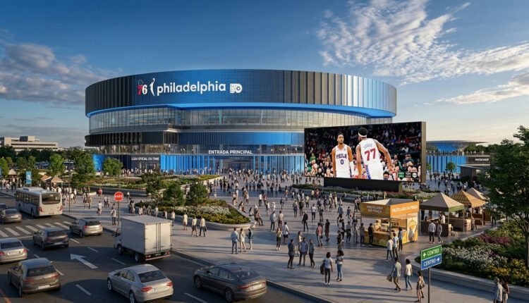 Filadélfia apresenta projeto de arena que promete injetar R$ 30 bilhões na economia local