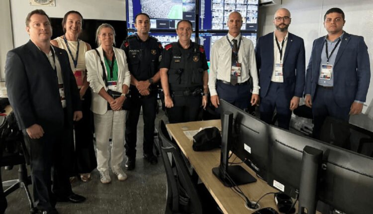 GNCOVE busca aprimoramento em segurança de estádios com visita técnica ao Camp Nou