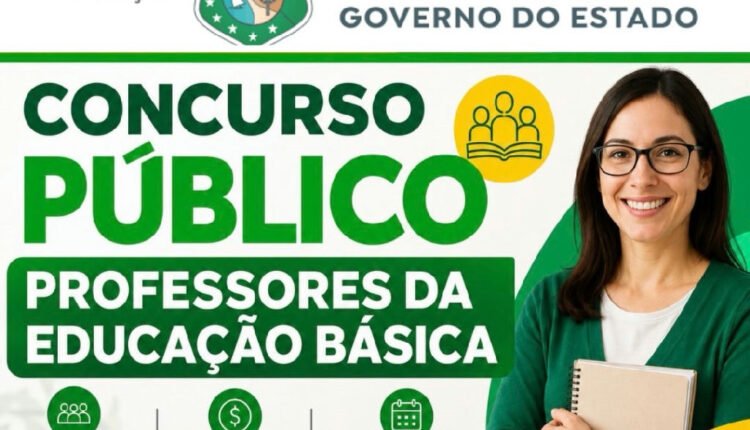 Inscrições abertas para concurso de professores no Ceará com 3 mil vagas e salários atrativos