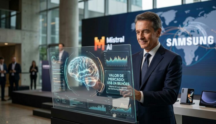 Inteligência Artificial: Mistral AI eleva valor de mercado a US$ 24 bilhões com aporte da Samsung