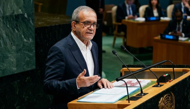 Irã anuncia reforço militar e presidente Pezeshkian desafia potências na ONU