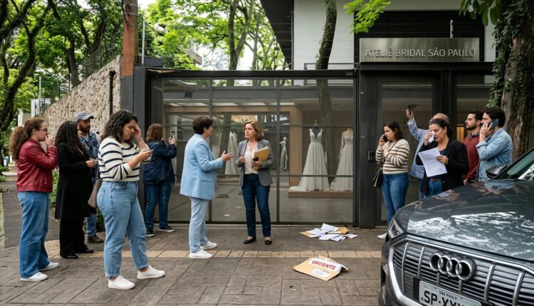 Loja de vestidos de noiva em São Paulo enfrenta crise após suposto golpe milionário