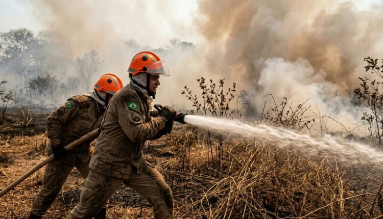 Mais de 500 municípios em alto risco de incêndios devido à estiagem e El Niño