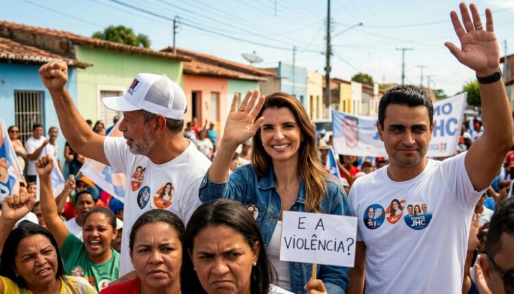 Marina JHC, aliada de Lira, enfrenta pressão em Alagoas por vídeo de violência e antigas acusações