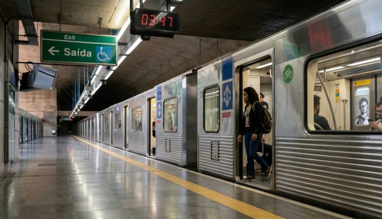 Metrô de São Paulo garante operação 24 horas nos fins de semana até 2027