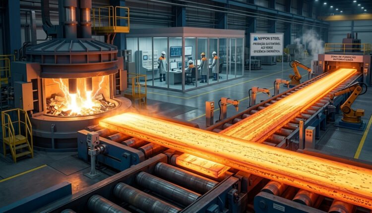 Nippon Steel investe bilhões na Eslováquia para produzir aço verde e expandir na Europa
