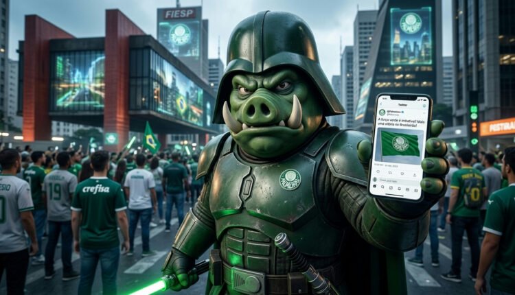 Palmeiras intensifica rivalidade com provocações digitais após vitória no Brasileirão