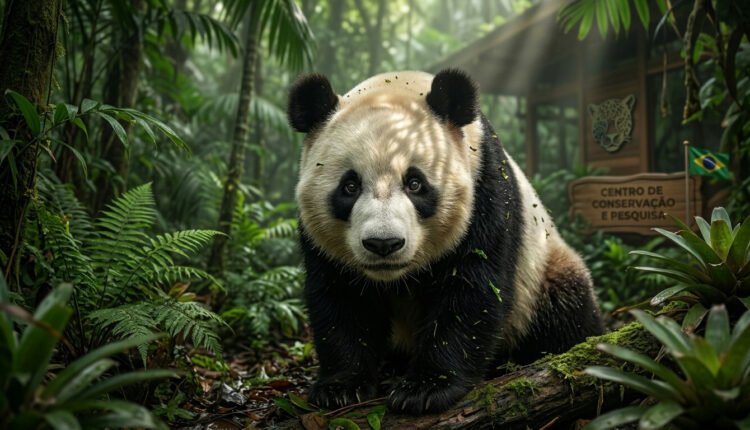 Pandas gigantes chegam aos EUA em missão diplomática e de conservação da espécie