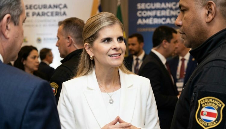 Presidente da Costa Rica avalia apoio dos EUA para reforçar segurança nacional