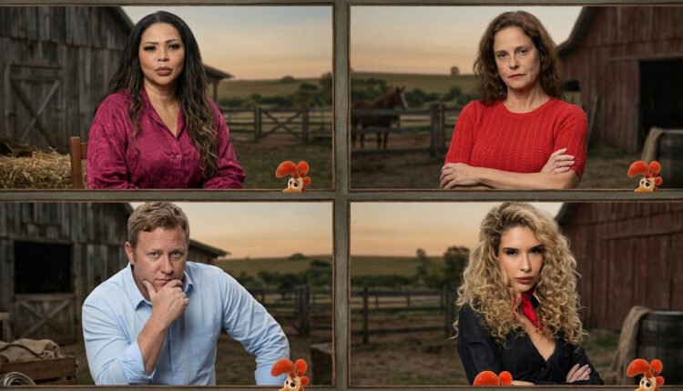 Primeira roça de a Fazenda 18 é formada com Darlin, Giovanna, Sergio e Stephanie