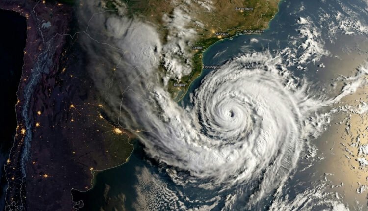 Temporais à vista: Ciclone extratropical e frente fria avançam sobre o Brasil