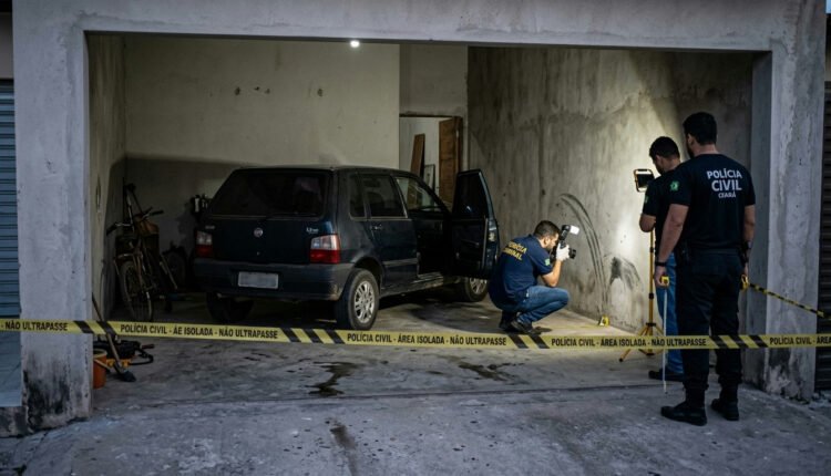 Tragédia em garagem de Horizonte: homem morre prensado pelo próprio carro