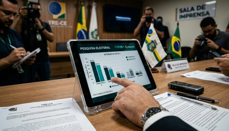 TRE Ceará rejeita pedido e garante divulgação de pesquisa eleitoral Atlasintel/Focus Poder
