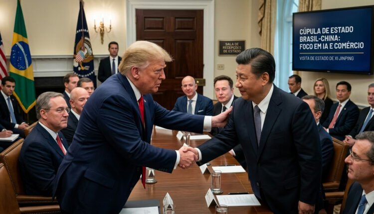 Trump prepara recepção inédita para Xi Jinping em visita de Estado crucial para tecnologia e comércio