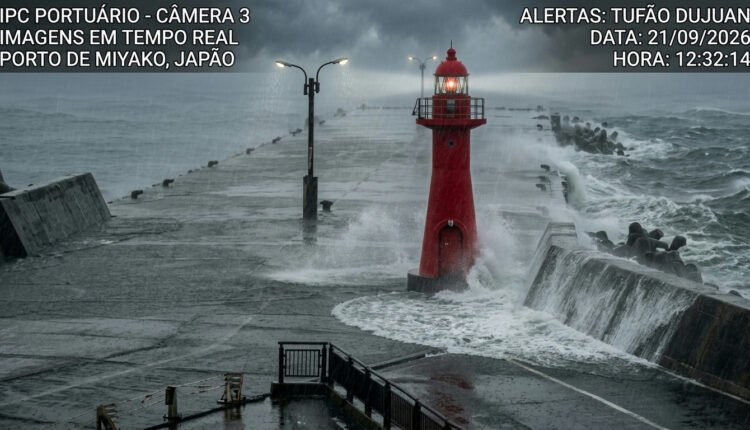 Tufão Dujuan se intensifica e coloca Japão em alerta máximo contra enchentes e deslizamentos