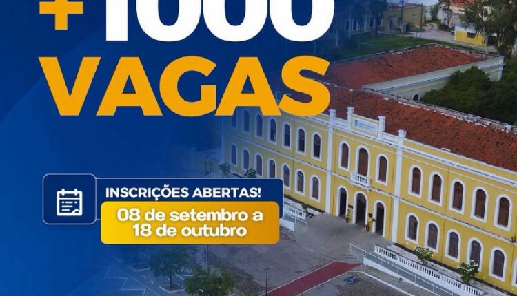 Vestibular UVA 2027.1: inscrições abertas para 1.146 vagas em cursos superiores