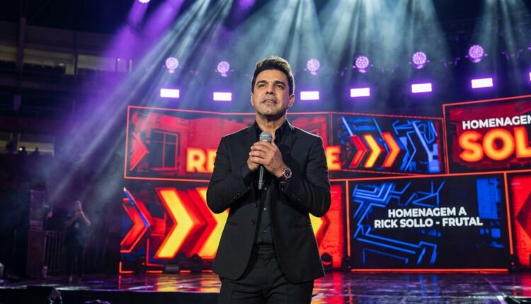 Zezé Di Camargo expressa desejo por um Brasil "totalmente do lado direito" em homenagem a Rick Sollo