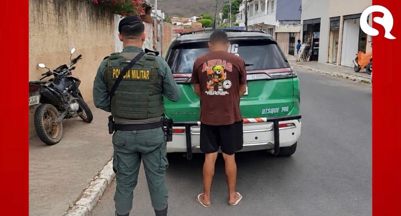 Polícia Militar cumpre mandado de prisão contra homem em Ipu, no Ceará