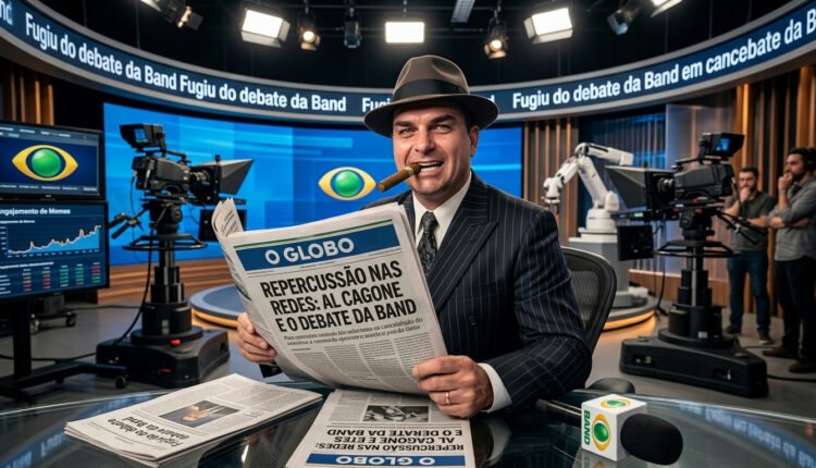 Ausência de Flávio Bolsonaro em debate da Band gera onda de memes nas redes sociais