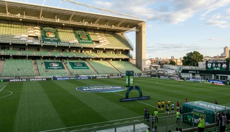 Brasileirão Série B coloca América-mg e Operário-pr frente a frente em Belo Horizonte