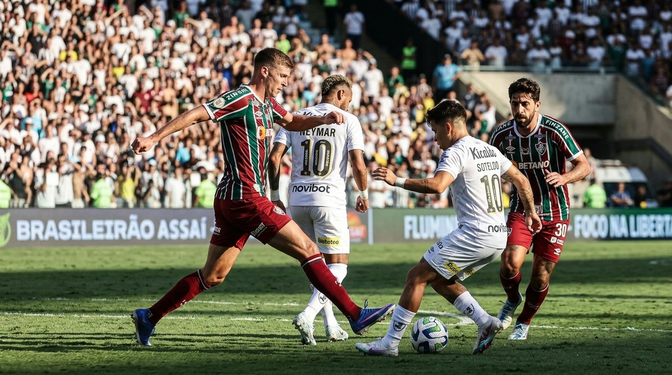 Brasileirão traz duelo decisivo no Maracanã com Fluminense e Santos em momentos distintos