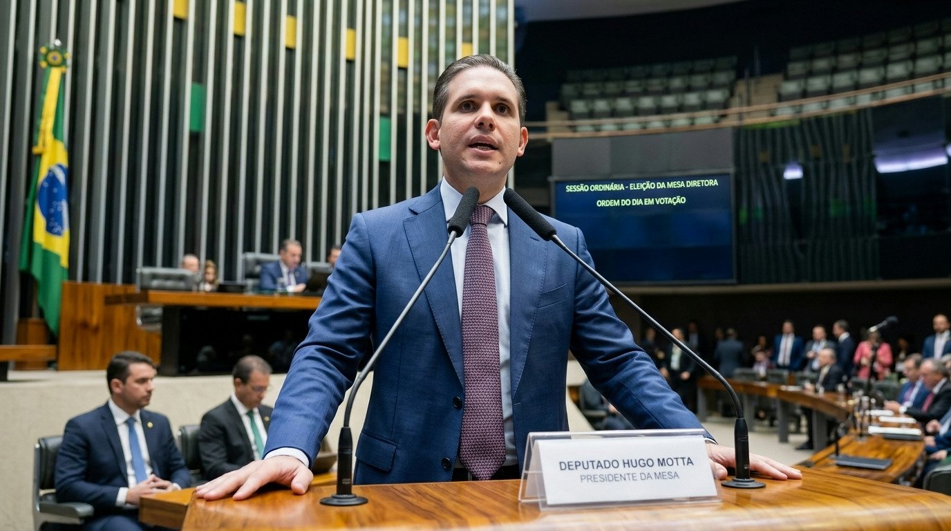 Câmara dos Deputados: PT indica apoio a Hugo Motta para conter avanço do PL