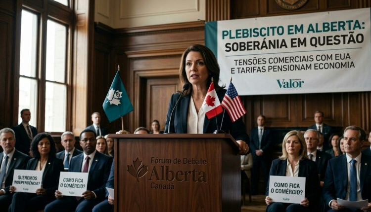 Canadá enfrenta pressão separatista em Alberta diante de tensões comerciais com os Estados Unidos