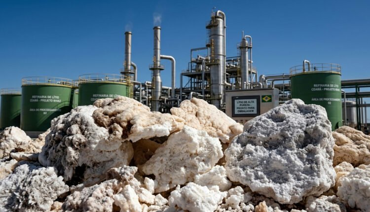 Ceará se posiciona na vanguarda do lítio com projeto de refinaria no Sertão Central