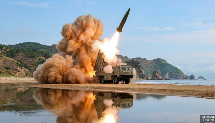 Coreia do Norte dispara mísseis balísticos e acende alerta na região