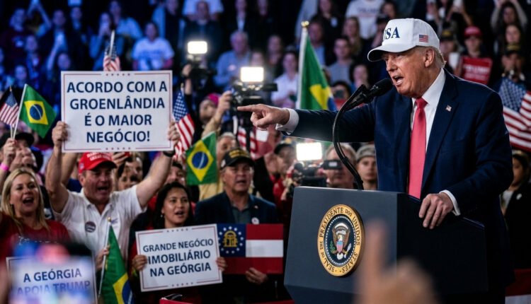 Donald Trump classifica acordo com a Groenlândia como o maior negócio imobiliário da história