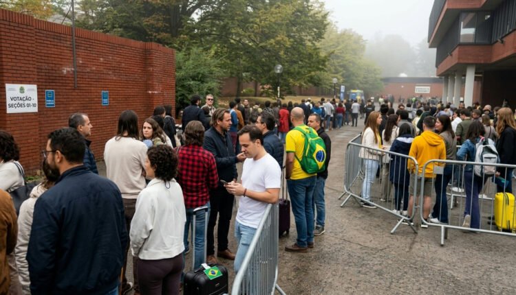 Eleições 2026: Brasileiros na Europa enfrentam desafios e longas filas para votar