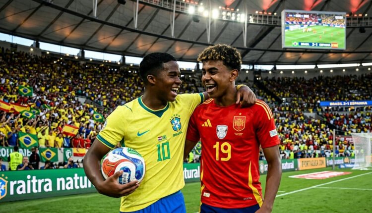 Endrick e lamine yamal transformam o futebol e movem a geraçao z