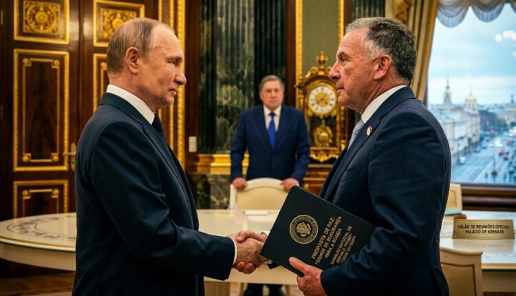 Enviado especial dos estados unidos levará proposta de paz para vladimir putin