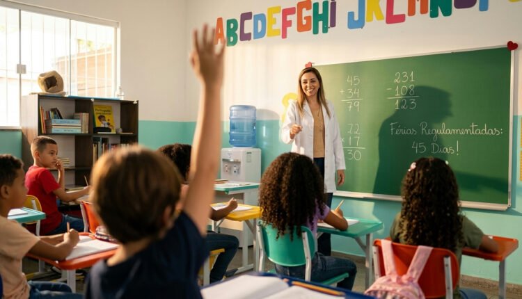 Férias de 45 dias para professores estaduais do Ceará são regulamentadas