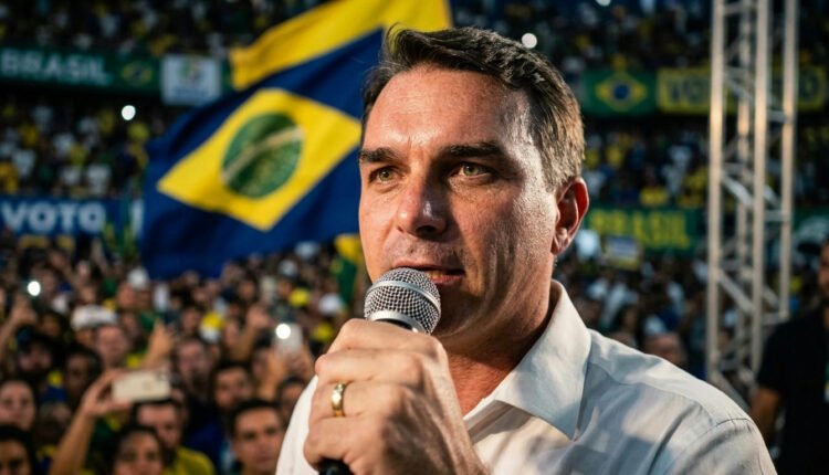 Flávio Bolsonaro incentiva engajamento arriscado nas redes sociais por votos
