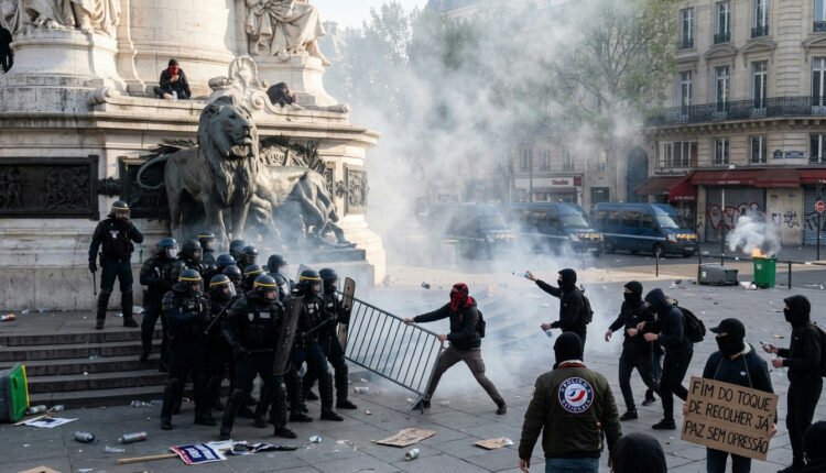 França decreta toque de recolher após onda violenta de protestos