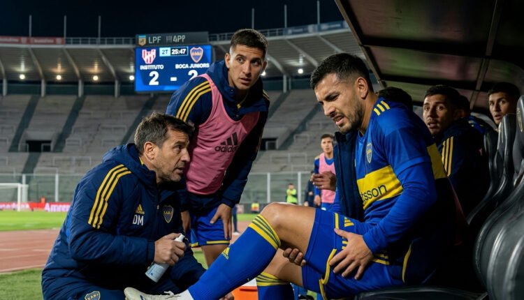 Lesão de Leandro Paredes abala Boca Juniors e gera incerteza para semifinal da Sul-americana