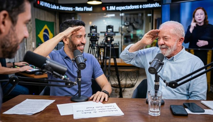 Live de Lula e Janones mobiliza milhões e alcança marca histórica na web
