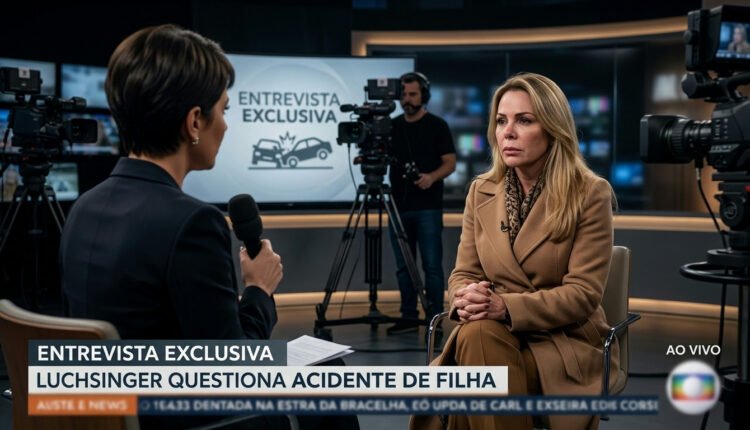 Luchsinger questiona causas de acidente da filha e relata receio por segurança