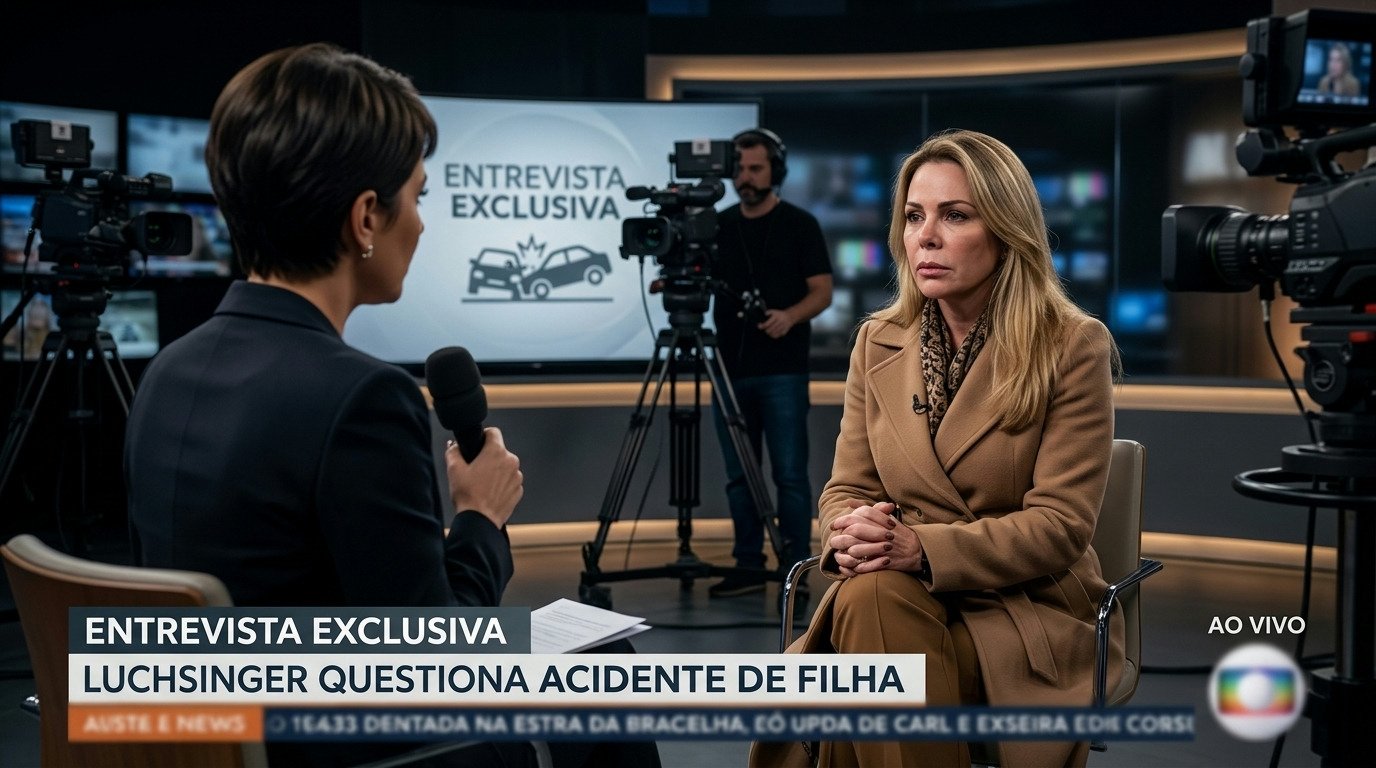 Luchsinger questiona causas de acidente da filha e relata receio por segurança