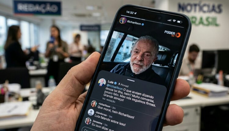 Lula usa redes sociais de Richarlison para citar polêmica sobre imóvel