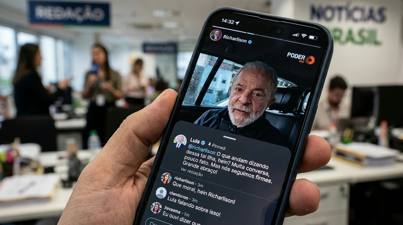 Lula usa redes sociais de Richarlison para citar polêmica sobre imóvel