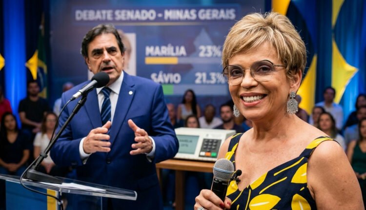 Marília (23%) e Domingos Sávio (21,3%) em empate técnico pelo Senado em MG, aponta Atlas
