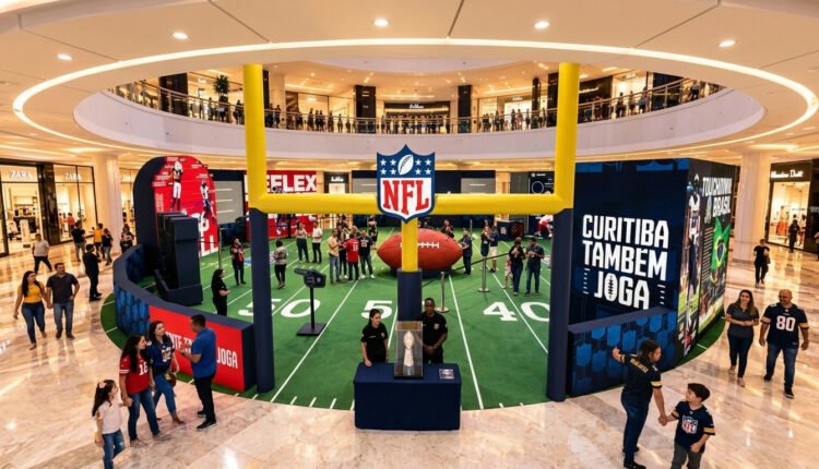 NFL Experience desembarca em capitais brasileiras com atrações gratuitas e o troféu Vince Lombardi