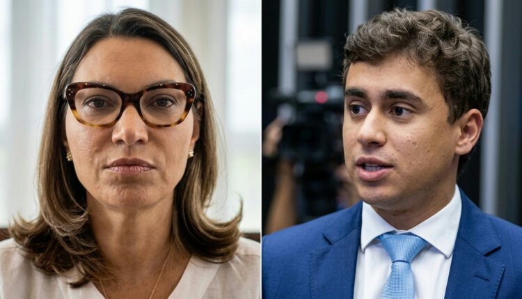Nikolas Ferreira responde a Janja com meme após ser chamado de 'piá de bosta'