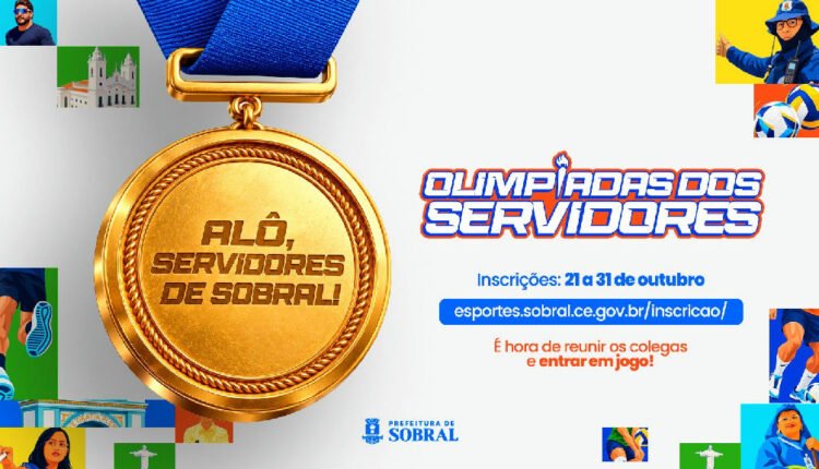 Olimpíadas dos servidores de Sobral abrem inscrições para integrar equipes