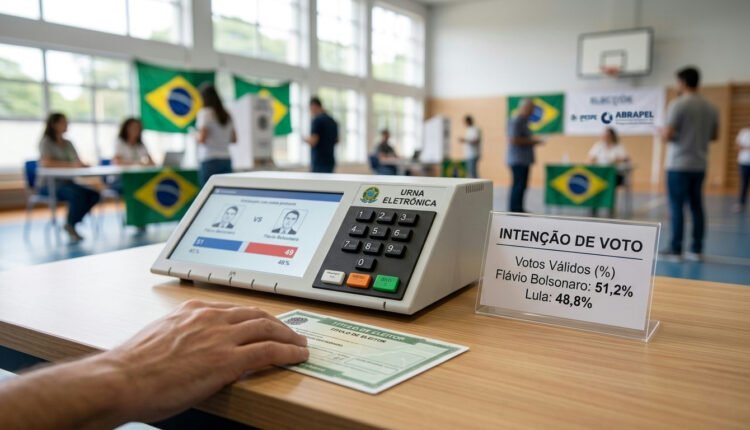 Pesquisa aponta empate técnico entre Flávio Bolsonaro e Lula no 2º turno