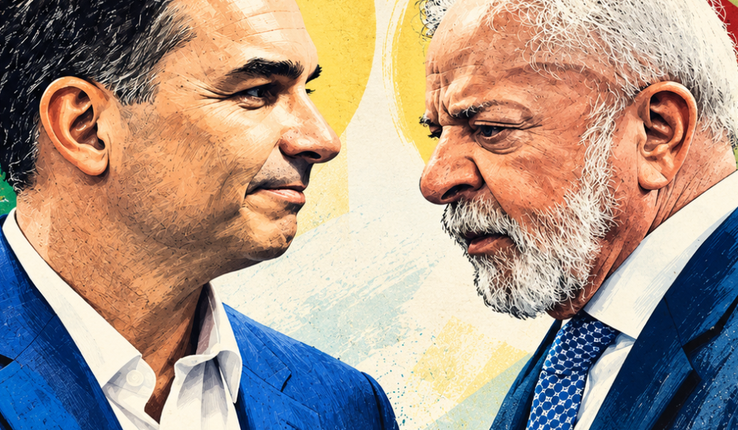 Pesquisa mostra empate técnico entre Flávio Bolsonaro e Lula na corrida presidencial